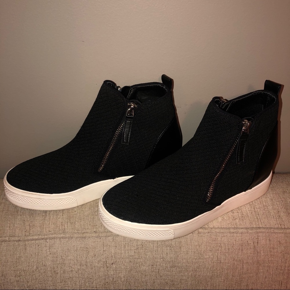 New Steve Madden wedge sneakers